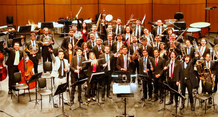 Fotografía de la Orquesta Filarmónica de Bogotá Juvenil