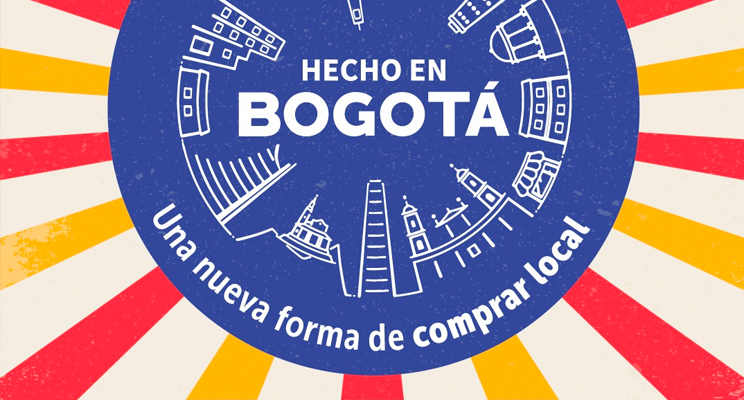 Parte de la pieza gráfica del evento "Hecho en Bogotá" de la Secretaría de Desarrollo Económico