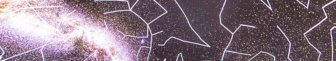 Foto de la proyección en vivo de las estrellas en el Planetario de Bogotá