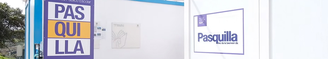 Entrada de la Biblioteca Pública Escolar Pasquilla