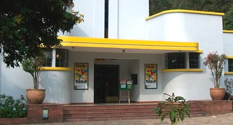Fachada del Teatro al parque en le Parque Nacional