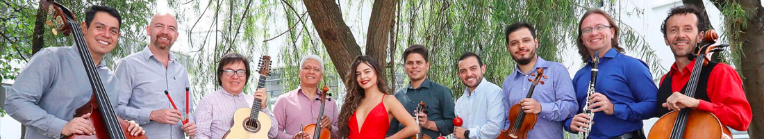 En la foto los integrantes del Ensamble Entrevera’o, Colombia