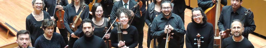Parte del Ensamble Barroco de Bogotá
