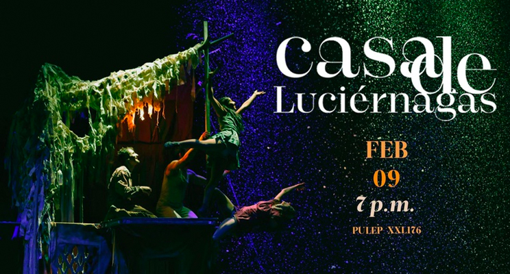 Parte de la pieza promocional de la obra "Casa de Luciérnagas"