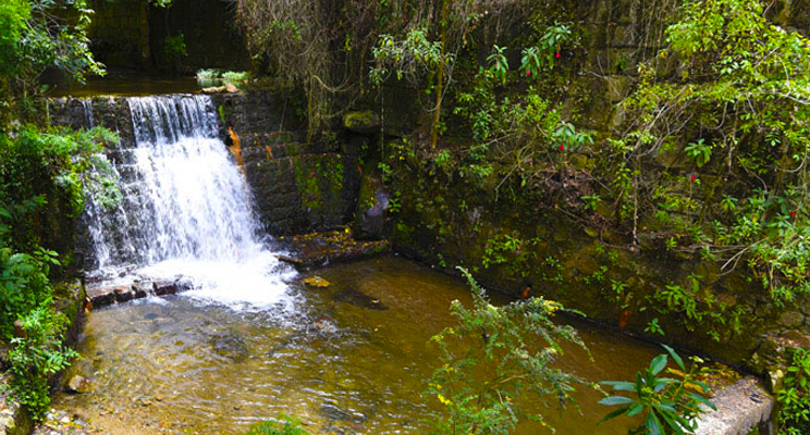 Foto de un cascada