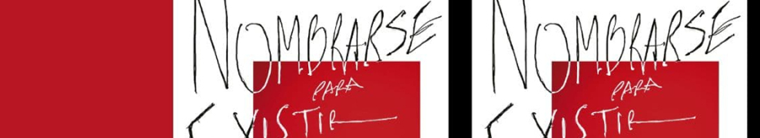 Portada del libro premiado Nombrarse para existir
