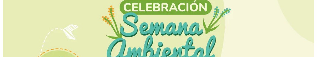 Imagen con el logo de la semana ambiental