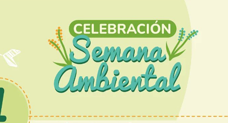 Imagen con el logo de la semana ambiental