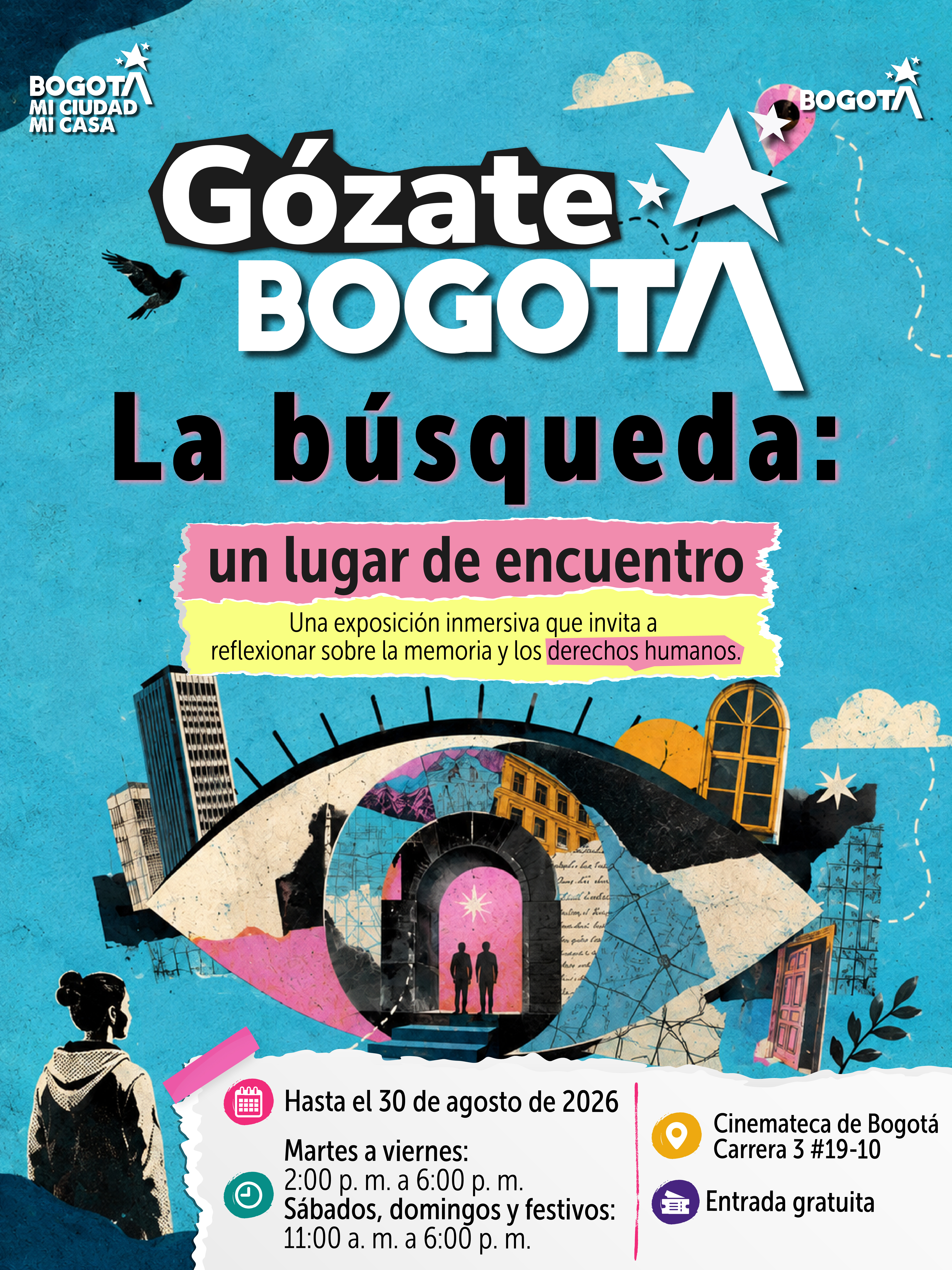 #GózateBogotá 🎬✨ El arte también abre espacios para la memoria, el diálogo y la reflexión.