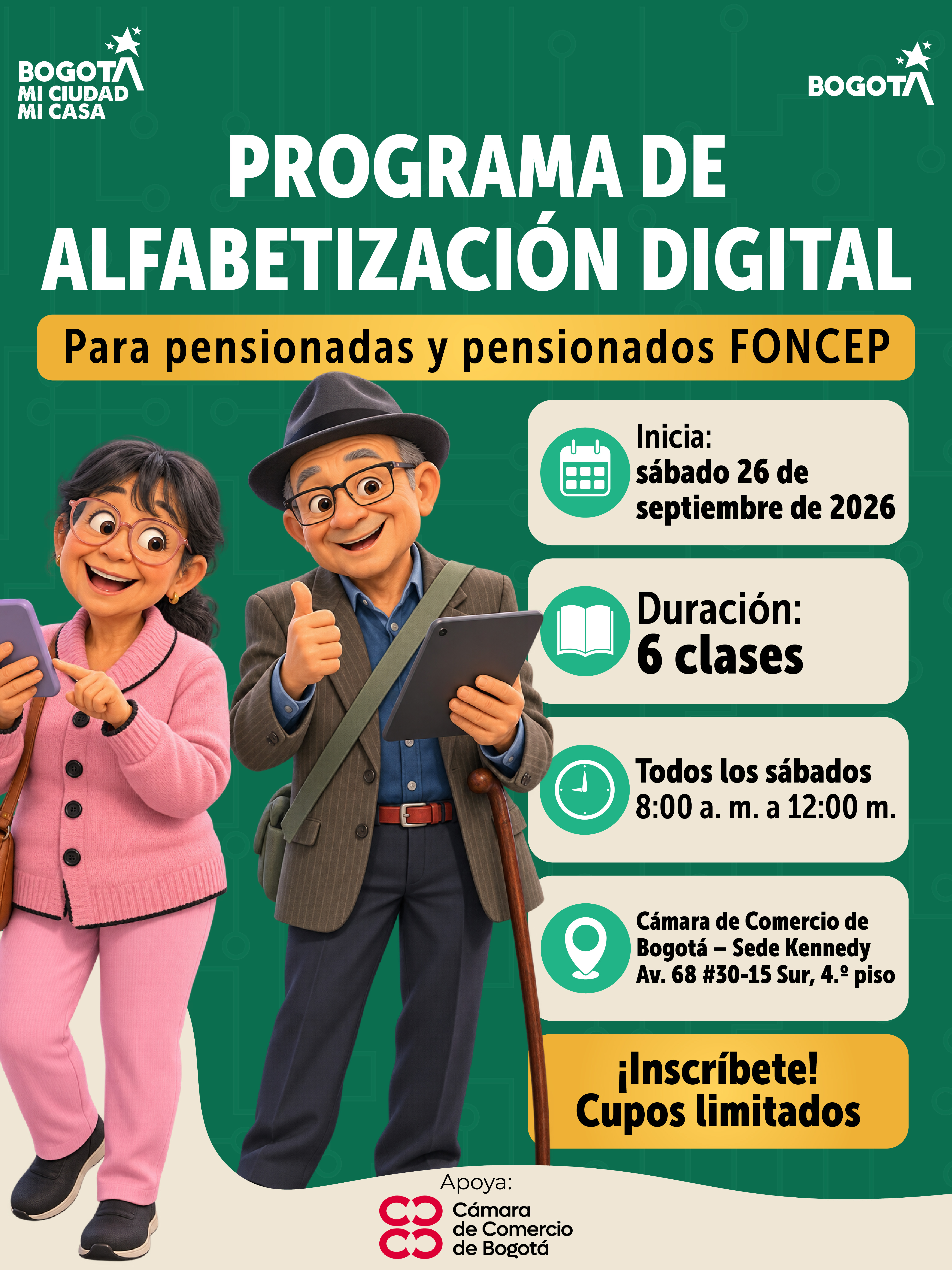 ¡Aprende, conéctate y descubre todo lo que puedes hacer con la tecnología!