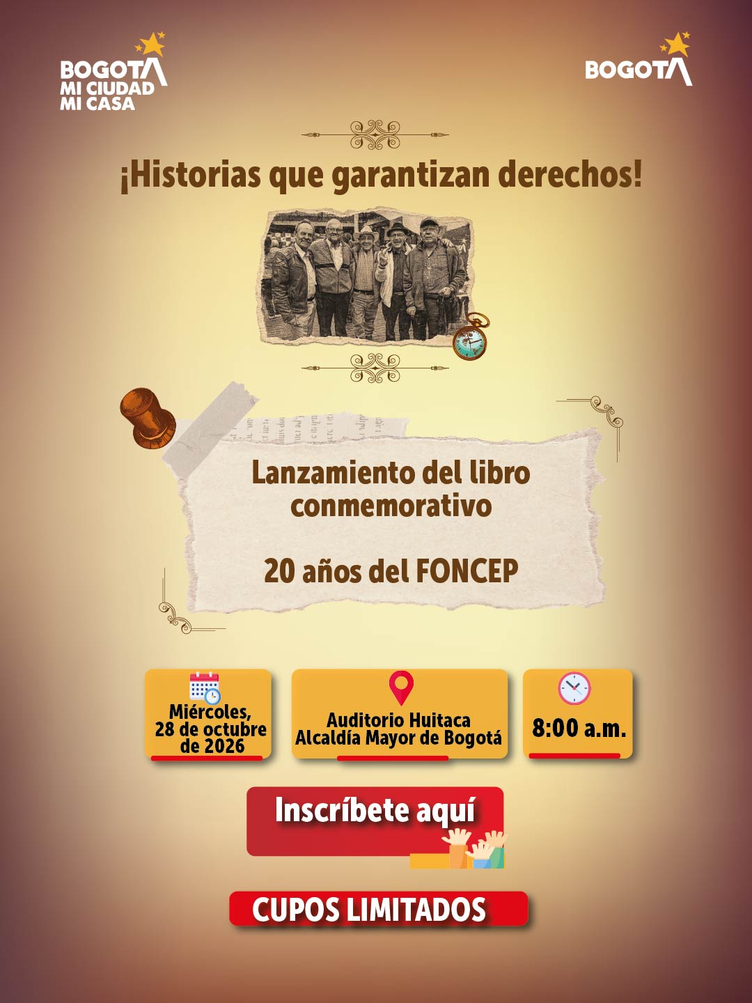 LANZAMIENTO LIBRO 20 AÑOS