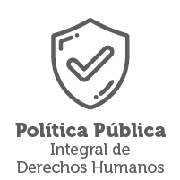Botón de la política pública integral de derechos humanos