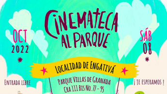 Pieza gráfica de Cinemateca al parque