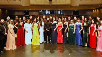 Foto de las agrupaciones juveniles de la Orquesta Filarmónica de Bogotá - OFB