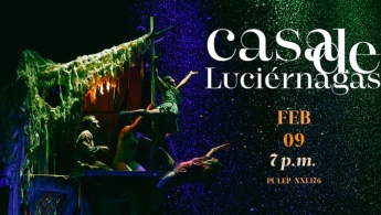 Parte de la pieza promocional de la obra "Casa de Luciérnagas"