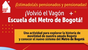 ¡Volvió el Vagón Escuela del Metro de Bogotá!