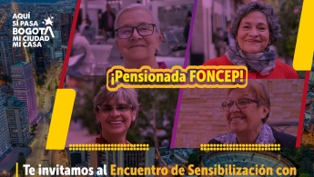 FONCEP invita a pensionadas al Encuentro de Sensibilización con Enfoque de Género