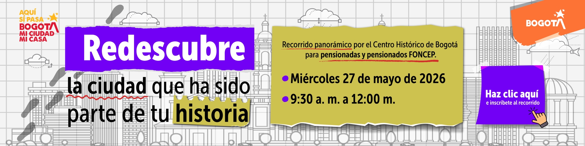 Bogotá se vive caminando mayo 2026