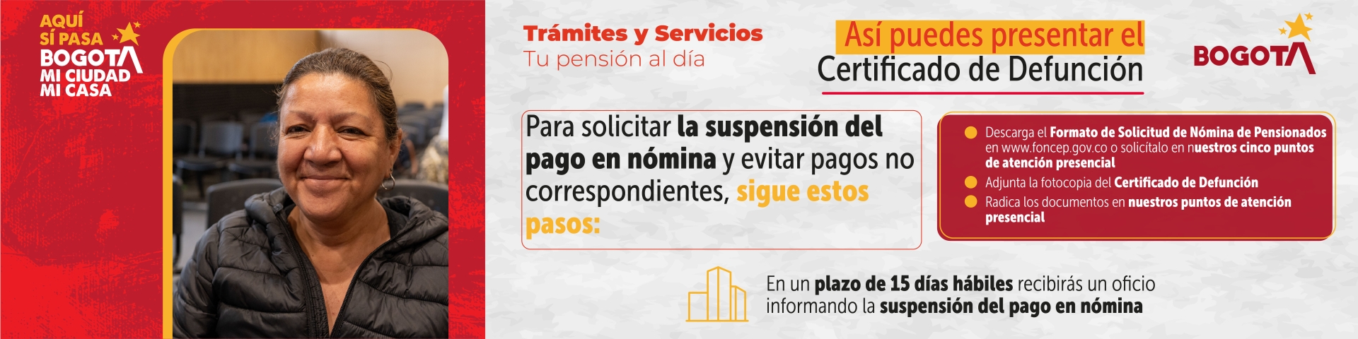 Trámites y Servicios FONCEP mayo 2026 2