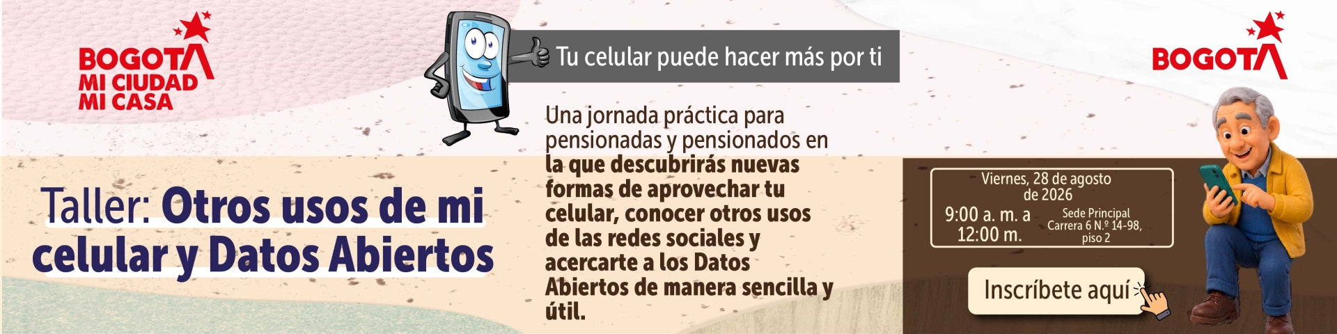 TALLER DE USO DE CELULAR Y DATOS ABIERTOS AGOSTO 2026
