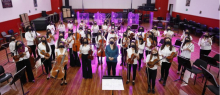 Foto de la primera Orquesta Filarmónica de Mujeres de Bogotá