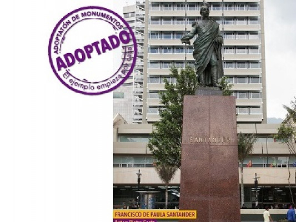 fotografía de Monumento a Francisco de Paula Santander