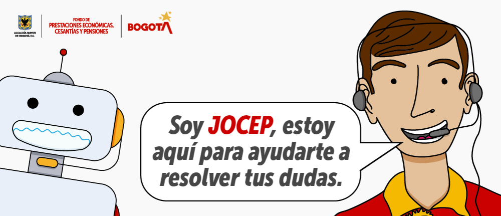 Soy JOCEP, estoy aquí para ayudarte a resolver tus dudas.